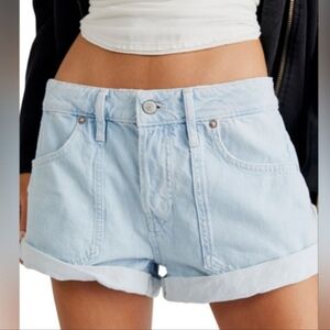 NEW Free People Beginners Luck Short in Rookie Wash